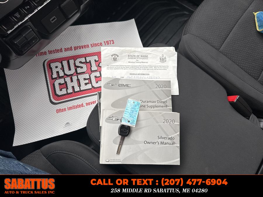 2020 Chevrolet Silverado 3500HD 4WD Reg Cab 142" Work Truck, available for sale in Sabattus, Maine | Sabattus Auto and Truck Sales Inc. Sabattus, Maine 2020 Chevrolet Silverado 3500HD 4WD Reg Cab 142" Work Truck, available for sale in Sabattus, Maine | Sabattus Auto and Truck Sales Inc. Sabattus, Maine
