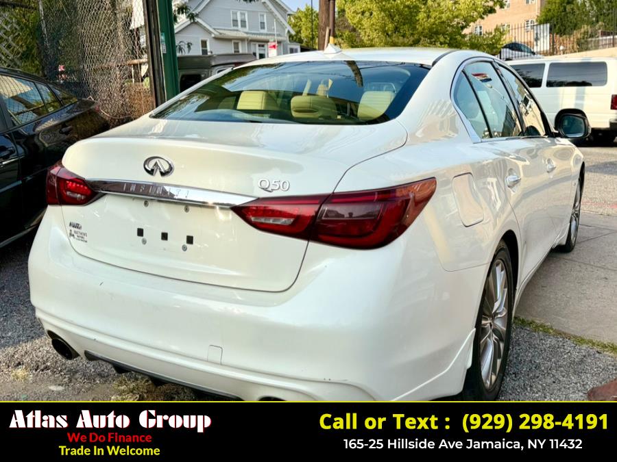 2018 INFINITI Q50 3.0t LUXE AWD, available for sale in Jamaica, New York | Atlas Auto Group. Jamaica, New York 2018 INFINITI Q50 3.0t LUXE AWD, available for sale in Jamaica, New York | Atlas Auto Group. Jamaica, New York