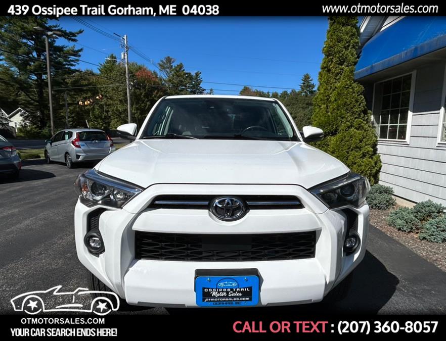 2021 Toyota 4Runner SR5 Premium 4WD (Natl), available for sale in Gorham, Maine | Ossipee Trail Motor Sales. Gorham, Maine 2021 Toyota 4Runner SR5 Premium 4WD (Natl), available for sale in Gorham, Maine | Ossipee Trail Motor Sales. Gorham, Maine