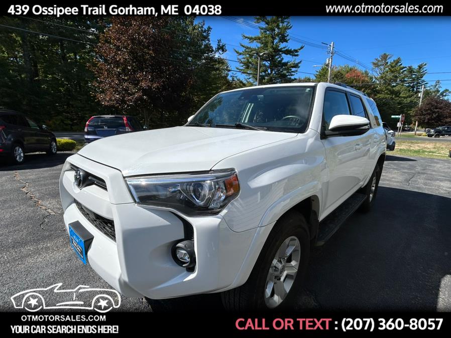 2021 Toyota 4Runner SR5 Premium 4WD (Natl), available for sale in Gorham, Maine | Ossipee Trail Motor Sales. Gorham, Maine 2021 Toyota 4Runner SR5 Premium 4WD (Natl), available for sale in Gorham, Maine | Ossipee Trail Motor Sales. Gorham, Maine