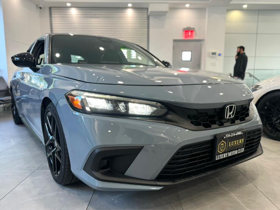 2022 Honda Civic Hatchback Sport CVT, available for sale in Franklin Square, New York | Luxury Motor Club. Franklin Square, New York 2022 Honda Civic Hatchback Sport CVT, available for sale in Franklin Square, New York | Luxury Motor Club. Franklin Square, New York