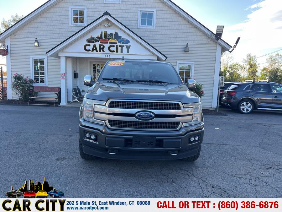 2018 Ford F-150 Platinum 4WD SuperCrew 5.5'' Box, available for sale in East Windsor, Connecticut | Car City LLC. East Windsor, Connecticut 2018 Ford F-150 Platinum 4WD SuperCrew 5.5'' Box, available for sale in East Windsor, Connecticut | Car City LLC. East Windsor, Connecticut