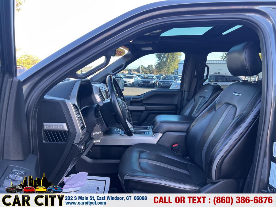 2018 Ford F-150 Platinum 4WD SuperCrew 5.5'' Box, available for sale in East Windsor, Connecticut | Car City LLC. East Windsor, Connecticut 2018 Ford F-150 Platinum 4WD SuperCrew 5.5'' Box, available for sale in East Windsor, Connecticut | Car City LLC. East Windsor, Connecticut