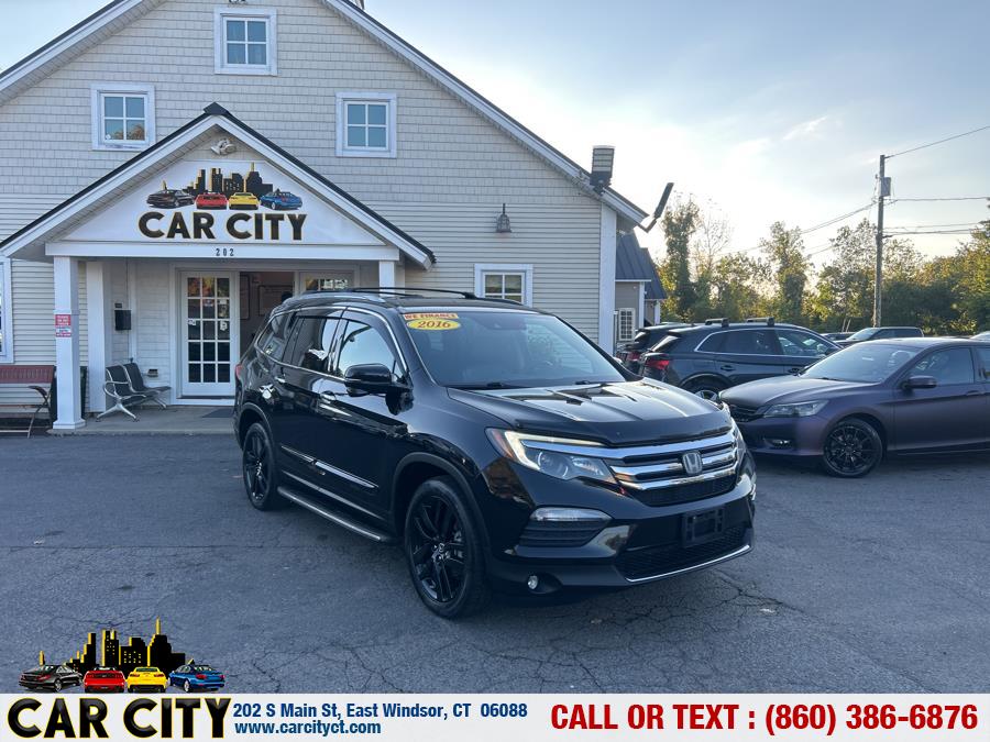 2016 Honda Pilot AWD 4dr Touring w/RES & Navi, available for sale in East Windsor, Connecticut | Car City LLC. East Windsor, Connecticut 2016 Honda Pilot AWD 4dr Touring w/RES & Navi, available for sale in East Windsor, Connecticut | Car City LLC. East Windsor, Connecticut