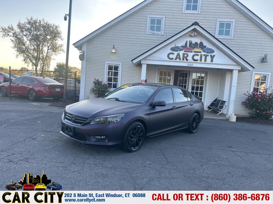 2015 Honda Accord Sedan 4dr I4 CVT EX-L w/Navi, available for sale in East Windsor, Connecticut | Car City LLC. East Windsor, Connecticut 2015 Honda Accord Sedan 4dr I4 CVT EX-L w/Navi, available for sale in East Windsor, Connecticut | Car City LLC. East Windsor, Connecticut