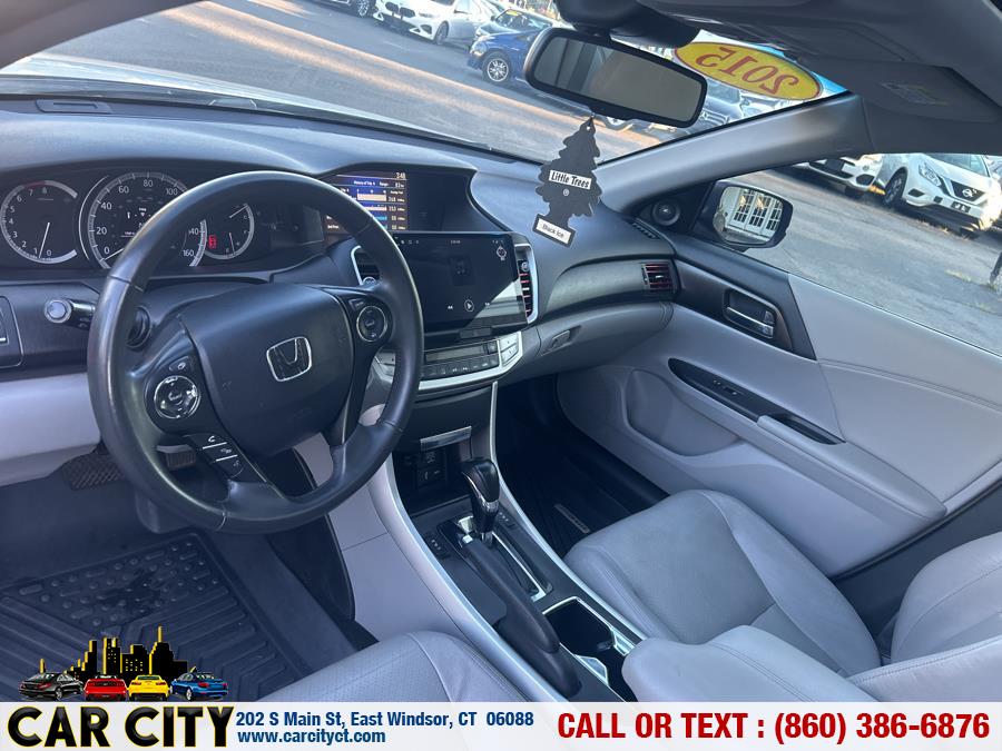 2015 Honda Accord Sedan 4dr I4 CVT EX-L w/Navi, available for sale in East Windsor, Connecticut | Car City LLC. East Windsor, Connecticut 2015 Honda Accord Sedan 4dr I4 CVT EX-L w/Navi, available for sale in East Windsor, Connecticut | Car City LLC. East Windsor, Connecticut
