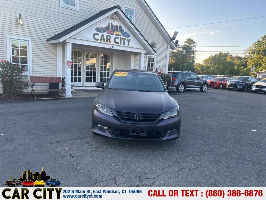 2015 Honda Accord Sedan 4dr I4 CVT EX-L w/Navi, available for sale in East Windsor, Connecticut | Car City LLC. East Windsor, Connecticut 2015 Honda Accord Sedan 4dr I4 CVT EX-L w/Navi, available for sale in East Windsor, Connecticut | Car City LLC. East Windsor, Connecticut