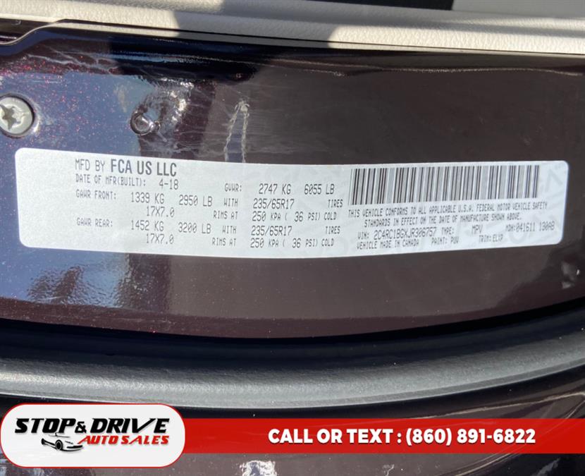 2018 Chrysler Pacifica Touring L FWD, available for sale in East Windsor, Connecticut | Stop & Drive Auto Sales. East Windsor, Connecticut 2018 Chrysler Pacifica Touring L FWD, available for sale in East Windsor, Connecticut | Stop & Drive Auto Sales. East Windsor, Connecticut
