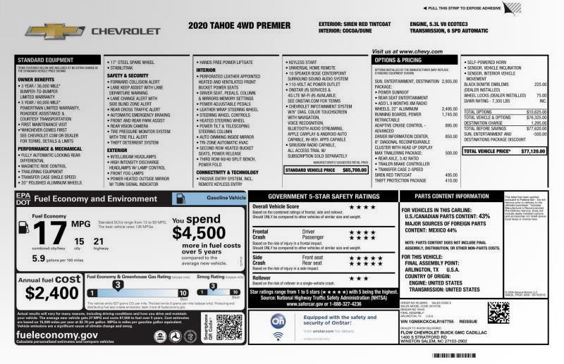 2020 Chevrolet Tahoe Premier 4WD, available for sale in Maple Shade, New Jersey | Car Revolution. Maple Shade, New Jersey 2020 Chevrolet Tahoe Premier 4WD, available for sale in Maple Shade, New Jersey | Car Revolution. Maple Shade, New Jersey