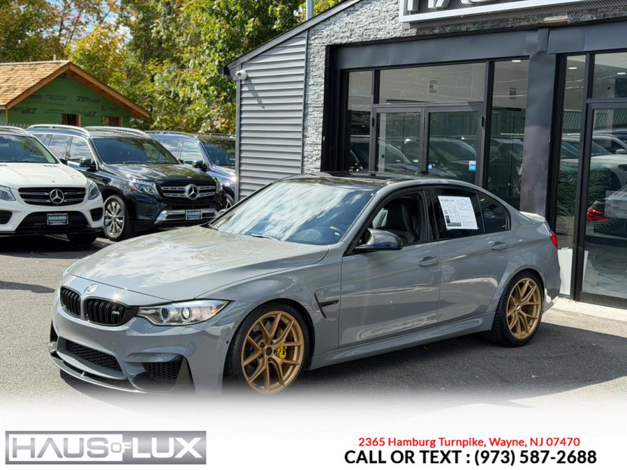 2016 BMW M3 Individual Nardo Gray 4dr Sdn, available for sale in Wayne, New Jersey | Haus of Lux. Wayne, New Jersey 2016 BMW M3 Individual Nardo Gray 4dr Sdn, available for sale in Wayne, New Jersey | Haus of Lux. Wayne, New Jersey