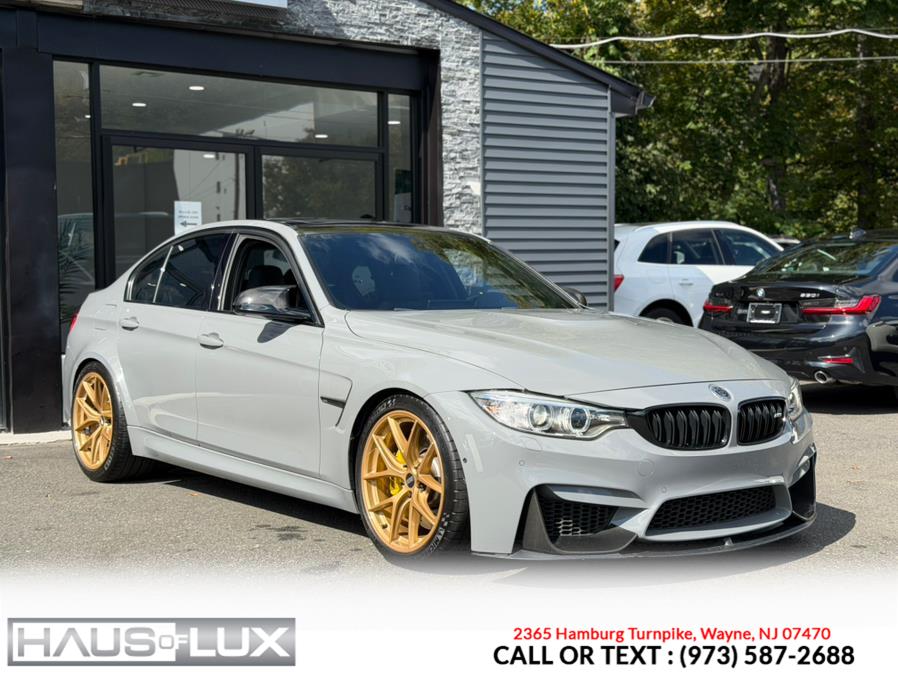 2016 BMW M3 Individual Nardo Gray 4dr Sdn, available for sale in Wayne, New Jersey | Haus of Lux. Wayne, New Jersey 2016 BMW M3 Individual Nardo Gray 4dr Sdn, available for sale in Wayne, New Jersey | Haus of Lux. Wayne, New Jersey
