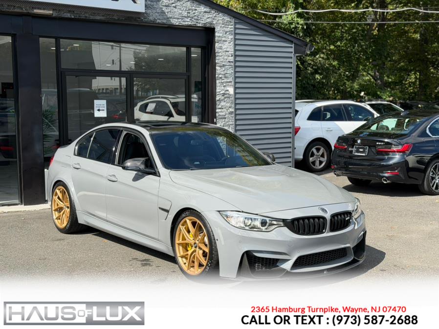 2016 BMW M3 Individual Nardo Gray 4dr Sdn, available for sale in Wayne, New Jersey | Haus of Lux. Wayne, New Jersey 2016 BMW M3 Individual Nardo Gray 4dr Sdn, available for sale in Wayne, New Jersey | Haus of Lux. Wayne, New Jersey