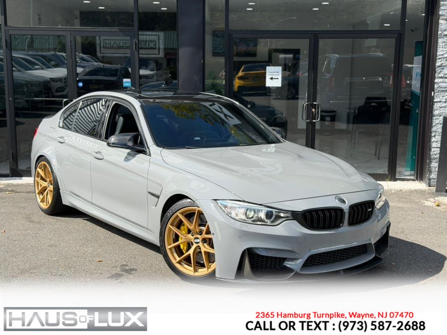 2016 BMW M3 Individual Nardo Gray 4dr Sdn, available for sale in Wayne, New Jersey | Haus of Lux. Wayne, New Jersey 2016 BMW M3 Individual Nardo Gray 4dr Sdn, available for sale in Wayne, New Jersey | Haus of Lux. Wayne, New Jersey