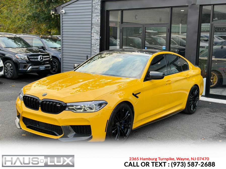 2020 BMW M5 Individual Speed Yellow Competition Sedan, available for sale in Wayne, New Jersey | Haus of Lux. Wayne, New Jersey 2020 BMW M5 Individual Speed Yellow Competition Sedan, available for sale in Wayne, New Jersey | Haus of Lux. Wayne, New Jersey