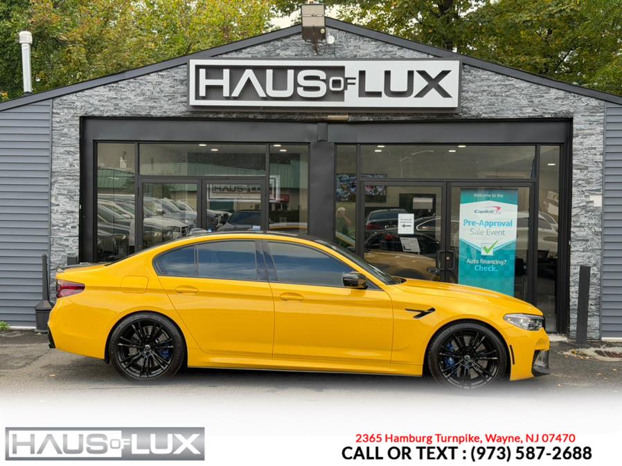 2020 BMW M5 Individual Speed Yellow Competition Sedan, available for sale in Wayne, New Jersey | Haus of Lux. Wayne, New Jersey 2020 BMW M5 Individual Speed Yellow Competition Sedan, available for sale in Wayne, New Jersey | Haus of Lux. Wayne, New Jersey