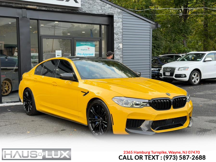 2020 BMW M5 Individual Speed Yellow Competition Sedan, available for sale in Wayne, New Jersey | Haus of Lux. Wayne, New Jersey 2020 BMW M5 Individual Speed Yellow Competition Sedan, available for sale in Wayne, New Jersey | Haus of Lux. Wayne, New Jersey