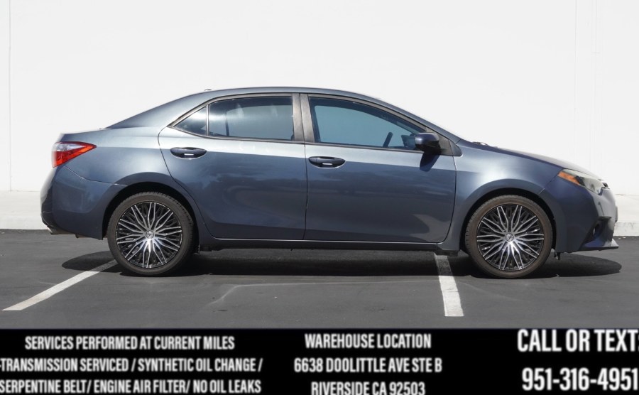 2014 Toyota Corolla LE Plus LE Plus (SUNROOF) (KEYLESS ENTRY/START), available for sale in Riverside, California | Big Timin Motors LLC. Riverside, California 2014 Toyota Corolla LE Plus LE Plus (SUNROOF) (KEYLESS ENTRY/START), available for sale in Riverside, California | Big Timin Motors LLC. Riverside, California