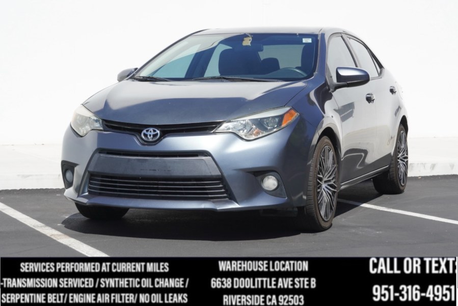 2014 Toyota Corolla LE Plus LE Plus (SUNROOF) (KEYLESS ENTRY/START), available for sale in Riverside, California | Big Timin Motors LLC. Riverside, California 2014 Toyota Corolla LE Plus LE Plus (SUNROOF) (KEYLESS ENTRY/START), available for sale in Riverside, California | Big Timin Motors LLC. Riverside, California