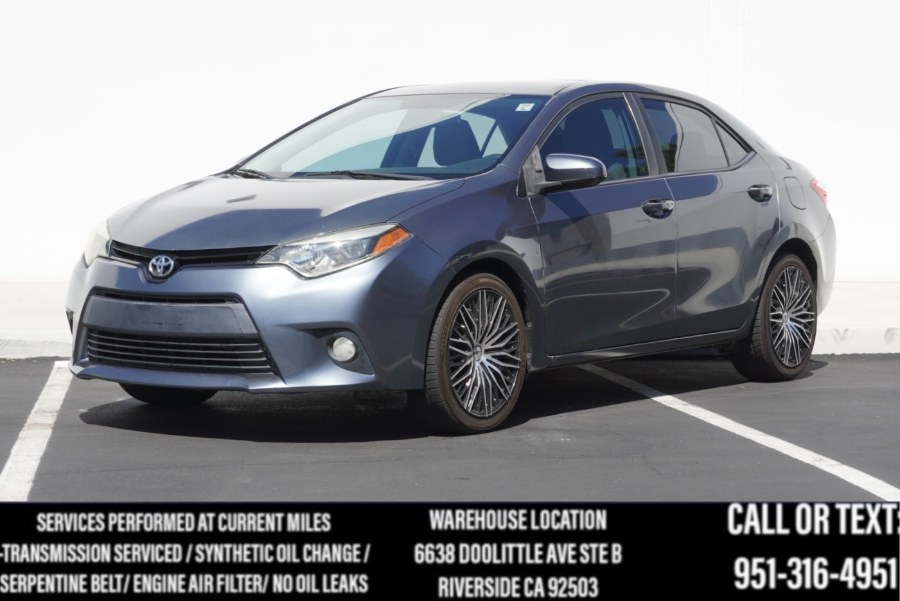 2014 Toyota Corolla LE Plus LE Plus (SUNROOF) (KEYLESS ENTRY/START), available for sale in Riverside, California | Big Timin Motors LLC. Riverside, California 2014 Toyota Corolla LE Plus LE Plus (SUNROOF) (KEYLESS ENTRY/START), available for sale in Riverside, California | Big Timin Motors LLC. Riverside, California