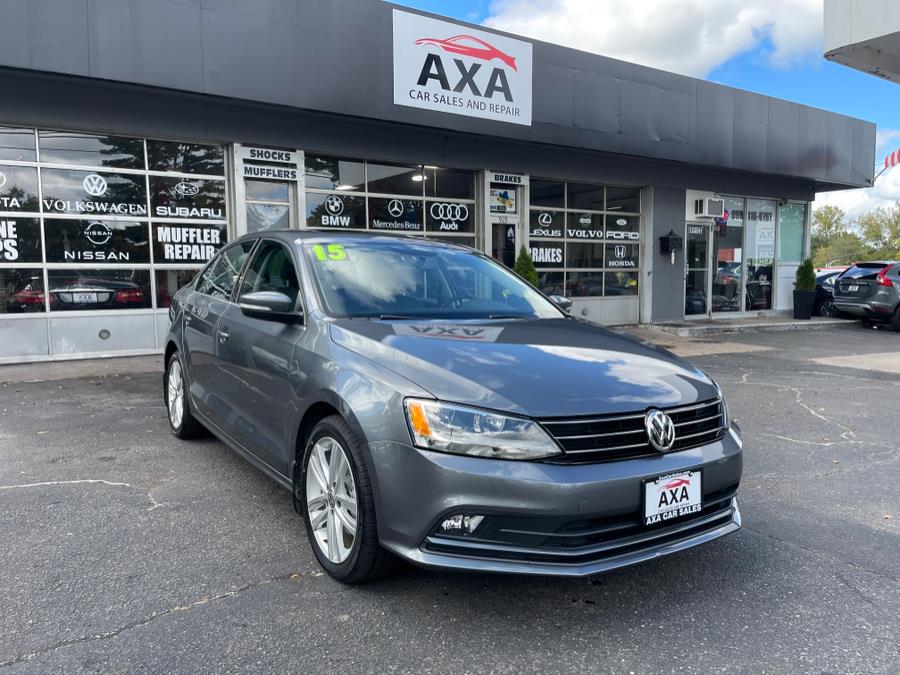 2015 Volkswagen Jetta Sedan 4dr DSG 2.0L TDI SEL, available for sale in Bloomfield, Connecticut | AXA Car Sales and Repair LLC. Bloomfield, Connecticut 2015 Volkswagen Jetta Sedan 4dr DSG 2.0L TDI SEL, available for sale in Bloomfield, Connecticut | AXA Car Sales and Repair LLC. Bloomfield, Connecticut