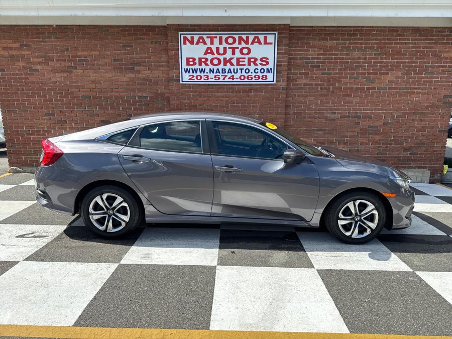 2016 Honda Civic Sedan 4dr LX, available for sale in Waterbury, Connecticut | National Auto Brokers, Inc.. Waterbury, Connecticut 2016 Honda Civic Sedan 4dr LX, available for sale in Waterbury, Connecticut | National Auto Brokers, Inc.. Waterbury, Connecticut
