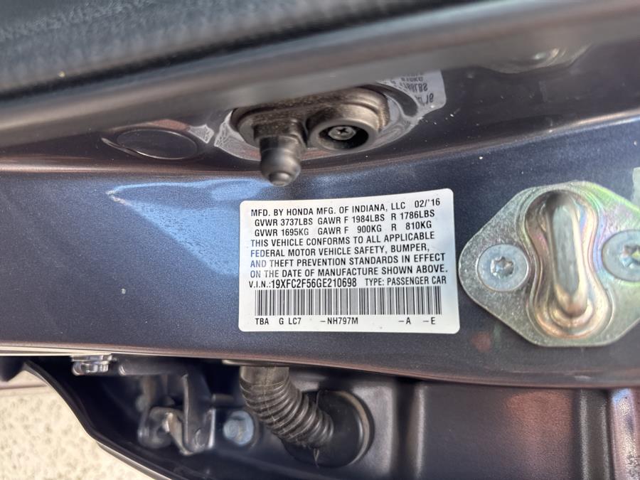 2016 Honda Civic Sedan 4dr LX, available for sale in Waterbury, Connecticut | National Auto Brokers, Inc.. Waterbury, Connecticut 2016 Honda Civic Sedan 4dr LX, available for sale in Waterbury, Connecticut | National Auto Brokers, Inc.. Waterbury, Connecticut