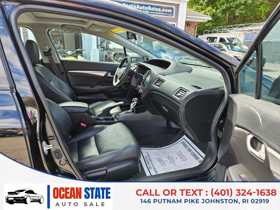 2015 Honda Civic Sedan 4dr CVT EX-L w/Navi, available for sale in Johnston, Rhode Island | Ocean State Auto Sales. Johnston, Rhode Island 2015 Honda Civic Sedan 4dr CVT EX-L w/Navi, available for sale in Johnston, Rhode Island | Ocean State Auto Sales. Johnston, Rhode Island