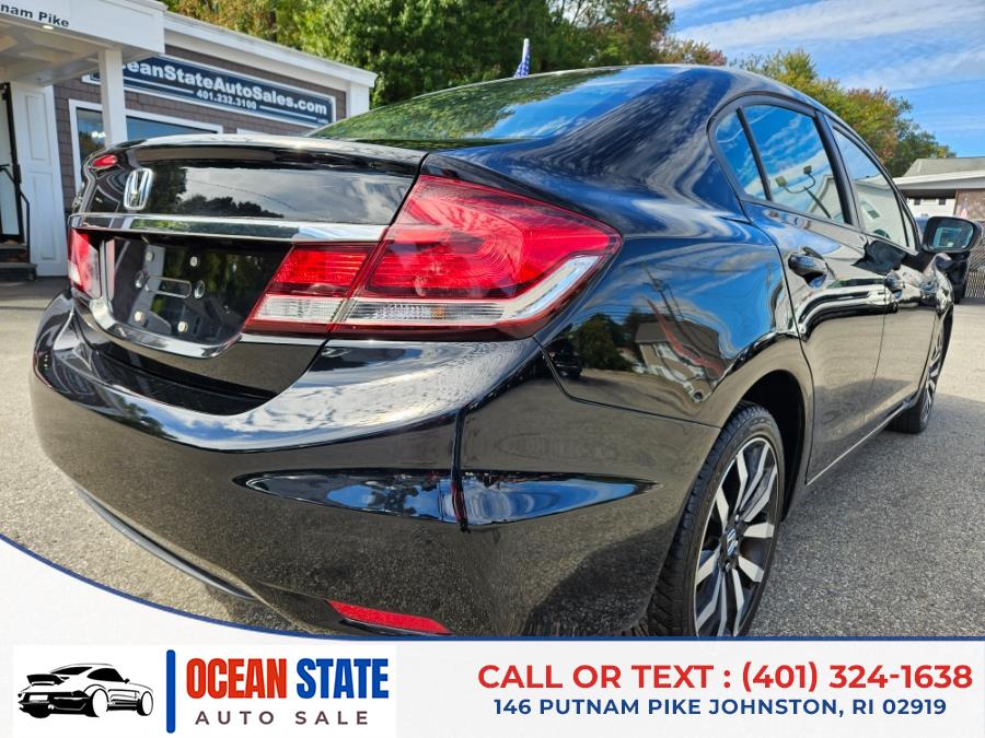 2015 Honda Civic Sedan 4dr CVT EX-L w/Navi, available for sale in Johnston, Rhode Island | Ocean State Auto Sales. Johnston, Rhode Island 2015 Honda Civic Sedan 4dr CVT EX-L w/Navi, available for sale in Johnston, Rhode Island | Ocean State Auto Sales. Johnston, Rhode Island