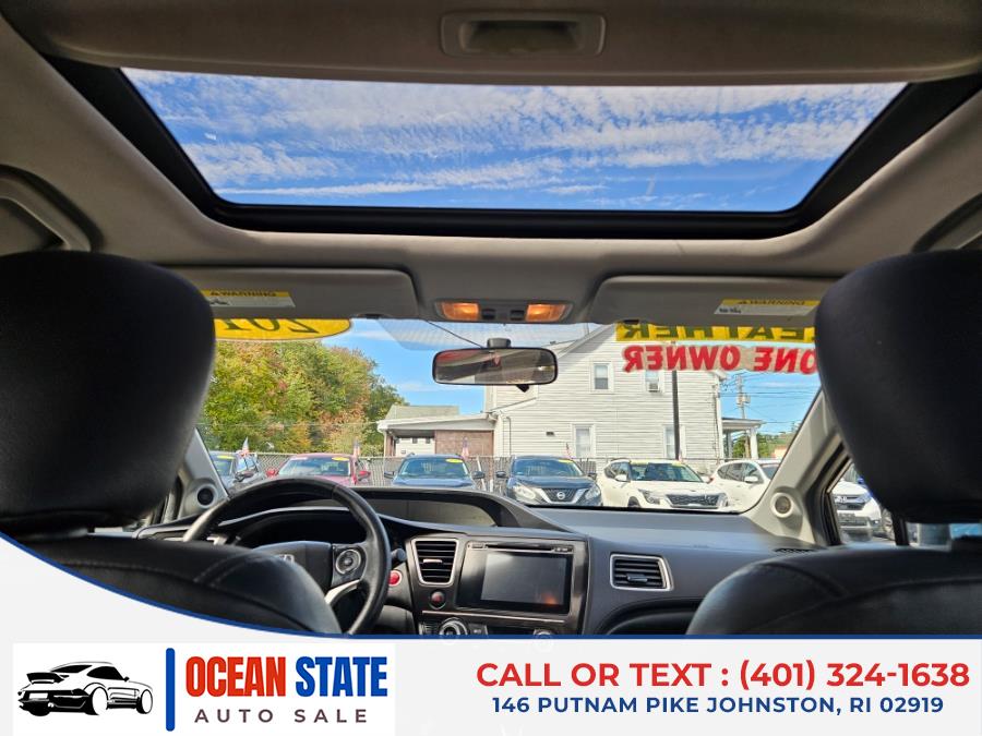 2015 Honda Civic Sedan 4dr CVT EX-L w/Navi, available for sale in Johnston, Rhode Island | Ocean State Auto Sales. Johnston, Rhode Island 2015 Honda Civic Sedan 4dr CVT EX-L w/Navi, available for sale in Johnston, Rhode Island | Ocean State Auto Sales. Johnston, Rhode Island