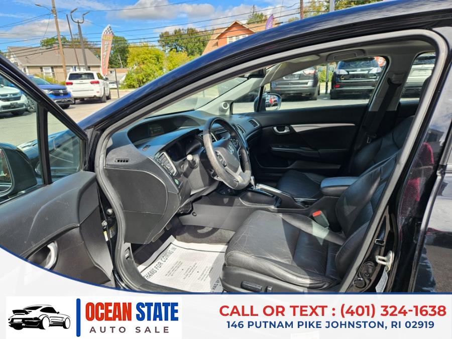 2015 Honda Civic Sedan 4dr CVT EX-L w/Navi, available for sale in Johnston, Rhode Island | Ocean State Auto Sales. Johnston, Rhode Island 2015 Honda Civic Sedan 4dr CVT EX-L w/Navi, available for sale in Johnston, Rhode Island | Ocean State Auto Sales. Johnston, Rhode Island
