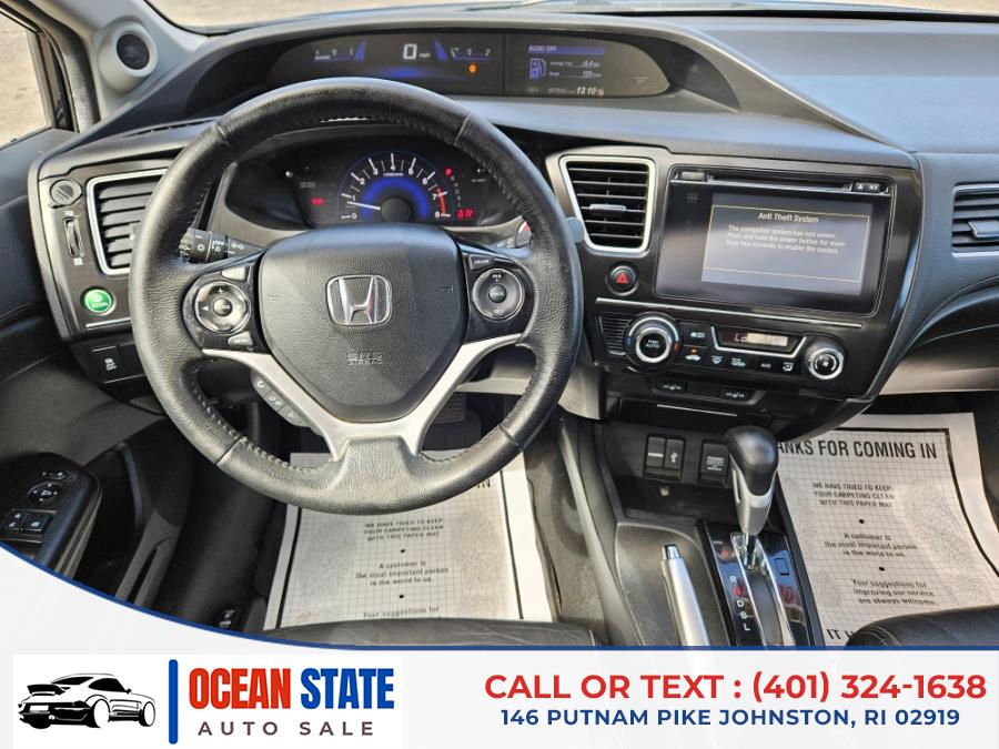 2015 Honda Civic Sedan 4dr CVT EX-L w/Navi, available for sale in Johnston, Rhode Island | Ocean State Auto Sales. Johnston, Rhode Island 2015 Honda Civic Sedan 4dr CVT EX-L w/Navi, available for sale in Johnston, Rhode Island | Ocean State Auto Sales. Johnston, Rhode Island