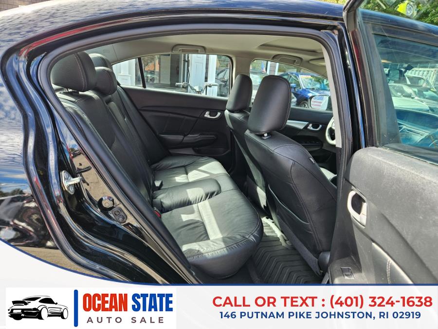 2015 Honda Civic Sedan 4dr CVT EX-L w/Navi, available for sale in Johnston, Rhode Island | Ocean State Auto Sales. Johnston, Rhode Island 2015 Honda Civic Sedan 4dr CVT EX-L w/Navi, available for sale in Johnston, Rhode Island | Ocean State Auto Sales. Johnston, Rhode Island