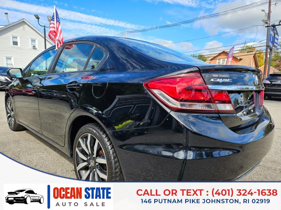 2015 Honda Civic Sedan 4dr CVT EX-L w/Navi, available for sale in Johnston, Rhode Island | Ocean State Auto Sales. Johnston, Rhode Island 2015 Honda Civic Sedan 4dr CVT EX-L w/Navi, available for sale in Johnston, Rhode Island | Ocean State Auto Sales. Johnston, Rhode Island