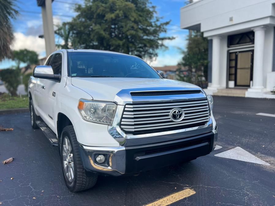 2014 Toyota Tundra 4WD Truck Double Cab 5.7L FFV V8 6-Spd AT LTD (Natl), available for sale in Hialeah, Florida | The Palm Motors LLC. Hialeah, Florida 2014 Toyota Tundra 4WD Truck Double Cab 5.7L FFV V8 6-Spd AT LTD (Natl), available for sale in Hialeah, Florida | The Palm Motors LLC. Hialeah, Florida