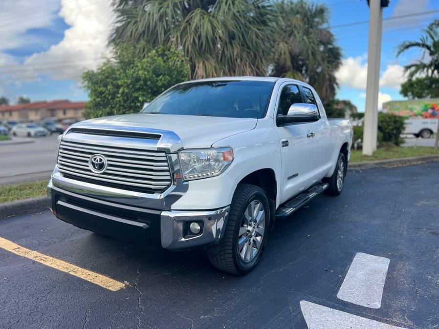 2014 Toyota Tundra 4WD Truck Double Cab 5.7L FFV V8 6-Spd AT LTD (Natl), available for sale in Hialeah, Florida | The Palm Motors LLC. Hialeah, Florida 2014 Toyota Tundra 4WD Truck Double Cab 5.7L FFV V8 6-Spd AT LTD (Natl), available for sale in Hialeah, Florida | The Palm Motors LLC. Hialeah, Florida