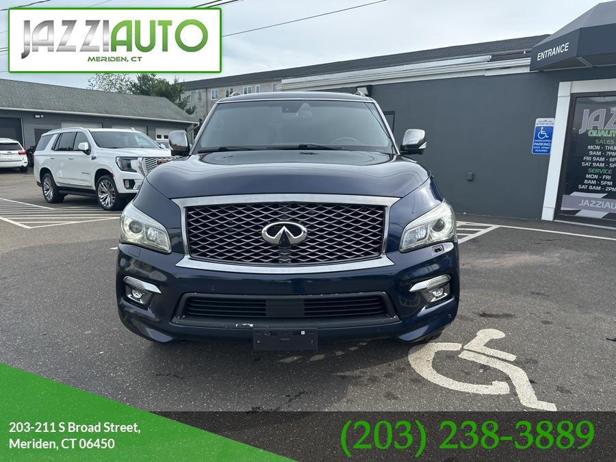2016 INFINITI QX80 4WD 4dr, available for sale in Meriden, Connecticut | Jazzi Auto Sales LLC. Meriden, Connecticut 2016 INFINITI QX80 4WD 4dr, available for sale in Meriden, Connecticut | Jazzi Auto Sales LLC. Meriden, Connecticut