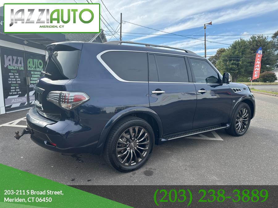 2016 INFINITI QX80 4WD 4dr, available for sale in Meriden, Connecticut | Jazzi Auto Sales LLC. Meriden, Connecticut 2016 INFINITI QX80 4WD 4dr, available for sale in Meriden, Connecticut | Jazzi Auto Sales LLC. Meriden, Connecticut