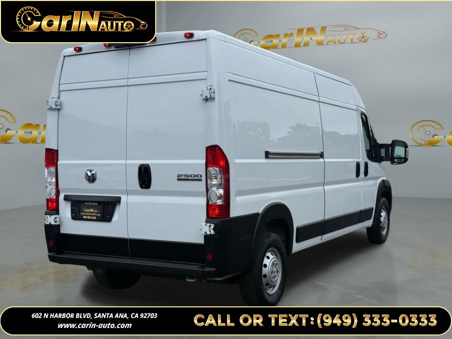 2023 Ram ProMaster Cargo Van 2500 High Roof 159" WB, available for sale in Santa Ana, California | Carin Auto. Santa Ana, California 2023 Ram ProMaster Cargo Van 2500 High Roof 159" WB, available for sale in Santa Ana, California | Carin Auto. Santa Ana, California