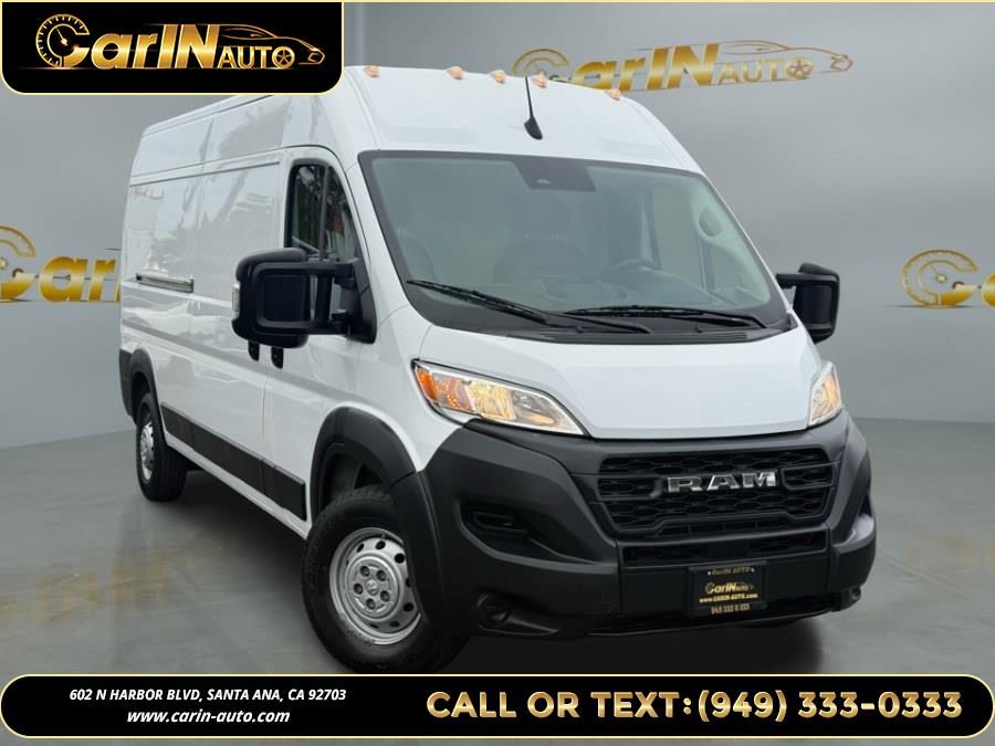 2023 Ram ProMaster Cargo Van 2500 High Roof 159" WB, available for sale in Santa Ana, California | Carin Auto. Santa Ana, California 2023 Ram ProMaster Cargo Van 2500 High Roof 159" WB, available for sale in Santa Ana, California | Carin Auto. Santa Ana, California