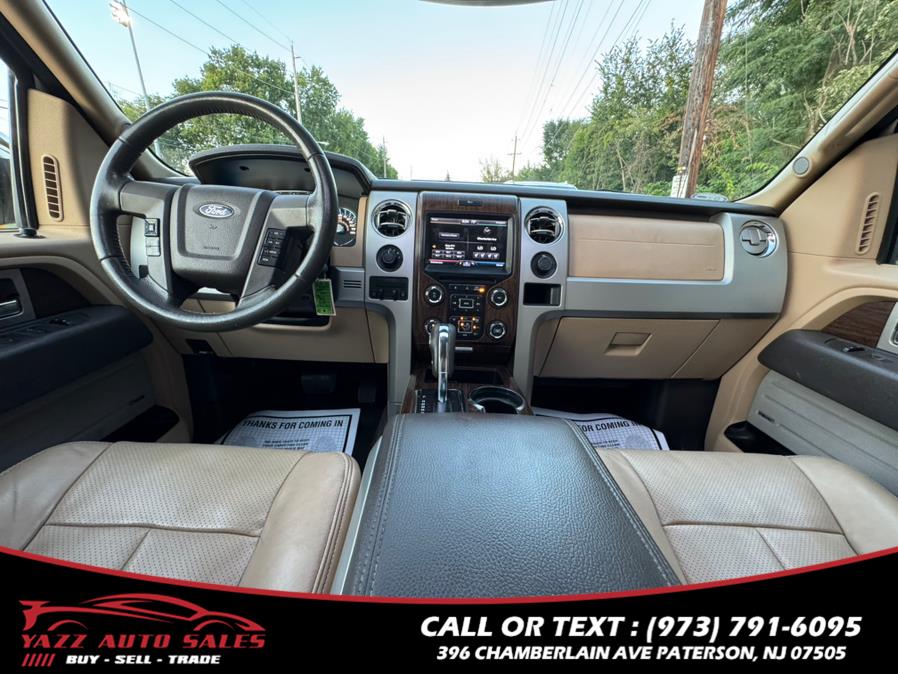 2013 Ford F-150 4WD SuperCrew 145" Lariat, available for sale in Paterson, New Jersey | Yazz Auto Sales. Paterson, New Jersey 2013 Ford F-150 4WD SuperCrew 145" Lariat, available for sale in Paterson, New Jersey | Yazz Auto Sales. Paterson, New Jersey