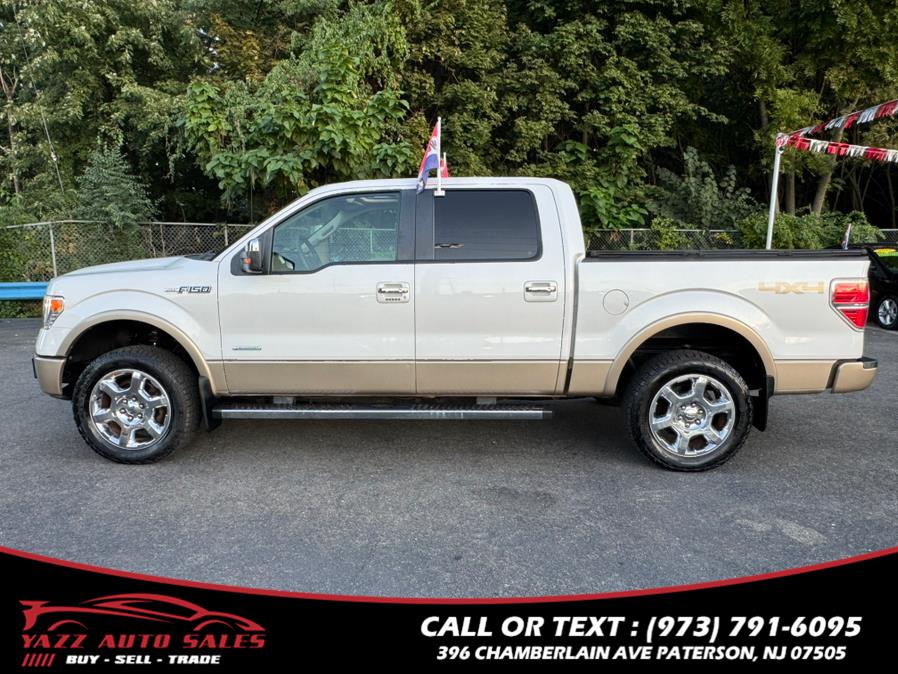 2013 Ford F-150 4WD SuperCrew 145" Lariat, available for sale in Paterson, New Jersey | Yazz Auto Sales. Paterson, New Jersey 2013 Ford F-150 4WD SuperCrew 145" Lariat, available for sale in Paterson, New Jersey | Yazz Auto Sales. Paterson, New Jersey