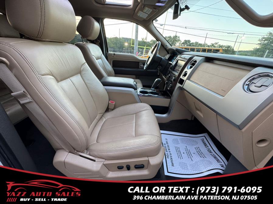 2013 Ford F-150 4WD SuperCrew 145" Lariat, available for sale in Paterson, New Jersey | Yazz Auto Sales. Paterson, New Jersey 2013 Ford F-150 4WD SuperCrew 145" Lariat, available for sale in Paterson, New Jersey | Yazz Auto Sales. Paterson, New Jersey