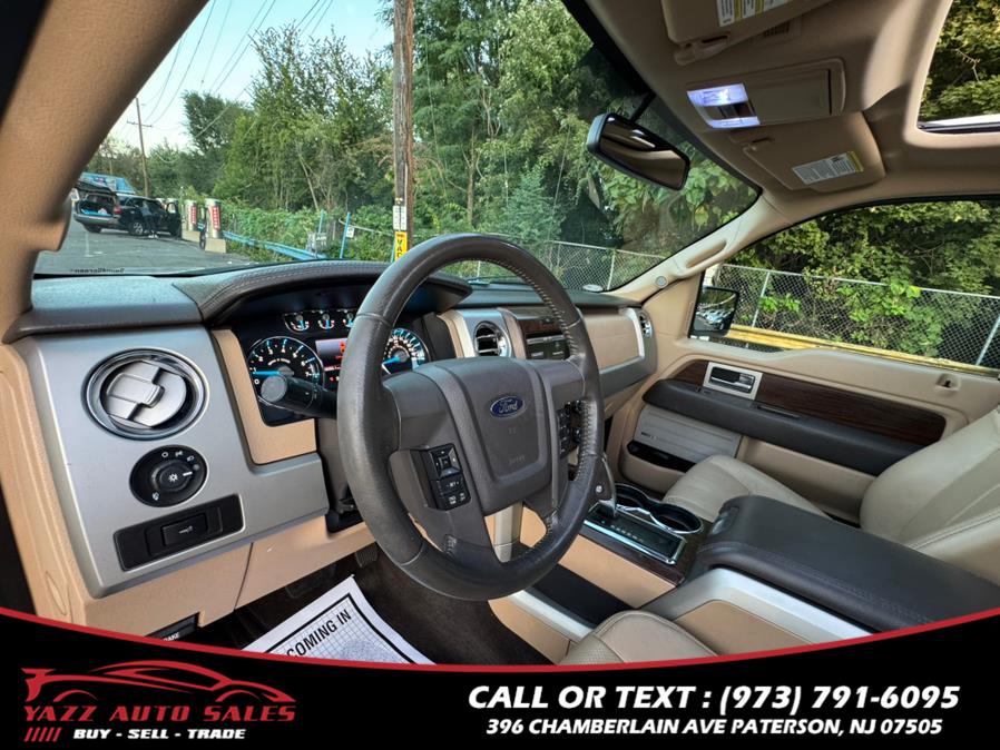 2013 Ford F-150 4WD SuperCrew 145" Lariat, available for sale in Paterson, New Jersey | Yazz Auto Sales. Paterson, New Jersey 2013 Ford F-150 4WD SuperCrew 145" Lariat, available for sale in Paterson, New Jersey | Yazz Auto Sales. Paterson, New Jersey