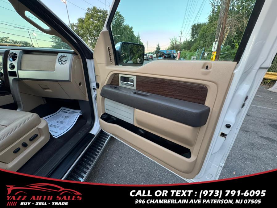 2013 Ford F-150 4WD SuperCrew 145" Lariat, available for sale in Paterson, New Jersey | Yazz Auto Sales. Paterson, New Jersey 2013 Ford F-150 4WD SuperCrew 145" Lariat, available for sale in Paterson, New Jersey | Yazz Auto Sales. Paterson, New Jersey
