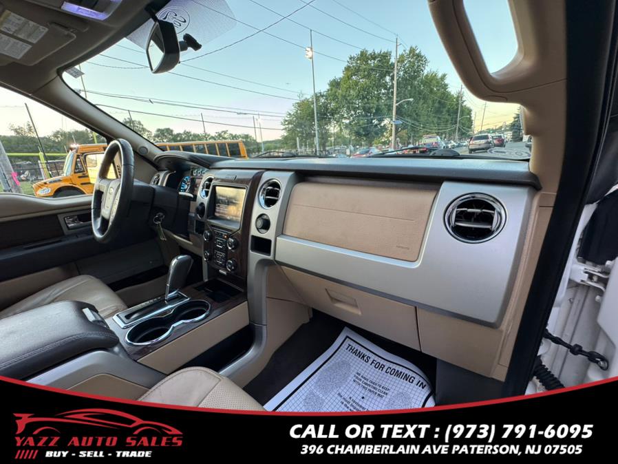 2013 Ford F-150 4WD SuperCrew 145" Lariat, available for sale in Paterson, New Jersey | Yazz Auto Sales. Paterson, New Jersey 2013 Ford F-150 4WD SuperCrew 145" Lariat, available for sale in Paterson, New Jersey | Yazz Auto Sales. Paterson, New Jersey
