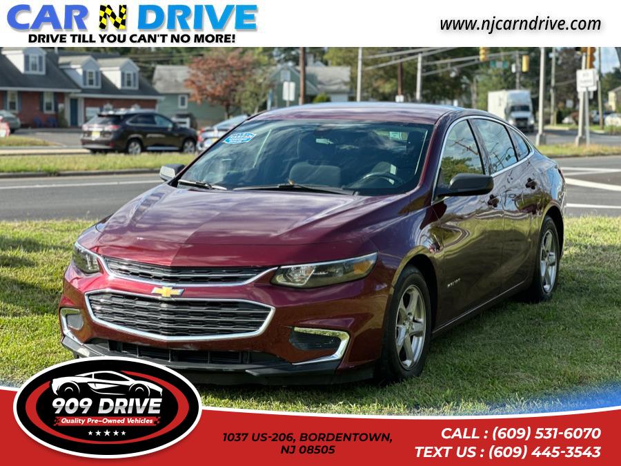 2016 Chevrolet Malibu LS, available for sale in BORDENTOWN, New Jersey | 909 Drive. BORDENTOWN, New Jersey 2016 Chevrolet Malibu LS, available for sale in BORDENTOWN, New Jersey | 909 Drive. BORDENTOWN, New Jersey