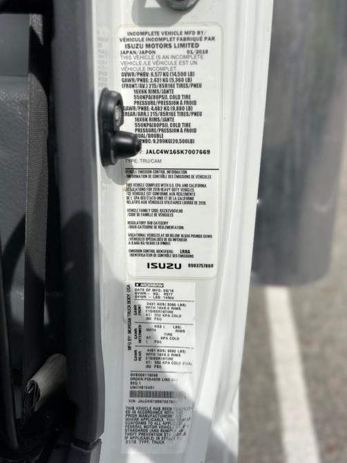 2019 Isuzu NPR-HD Box Truck, available for sale in Paterson, New Jersey | Speedway Motors LLC. Paterson, New Jersey 2019 Isuzu NPR-HD Box Truck, available for sale in Paterson, New Jersey | Speedway Motors LLC. Paterson, New Jersey