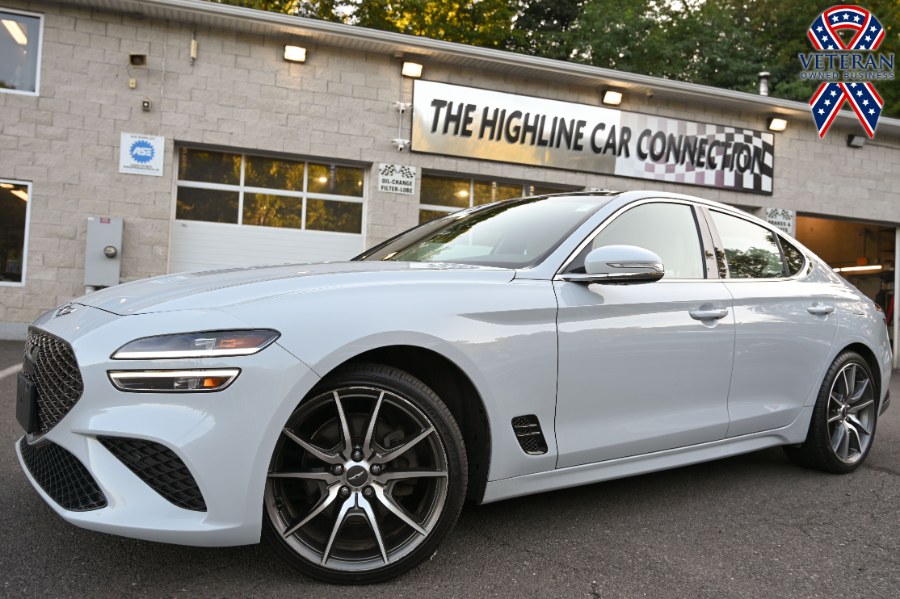 2022 Genesis G70 2.0T AWD, available for sale in Waterbury, Connecticut | Highline Car Connection. Waterbury, Connecticut 2022 Genesis G70 2.0T AWD, available for sale in Waterbury, Connecticut | Highline Car Connection. Waterbury, Connecticut