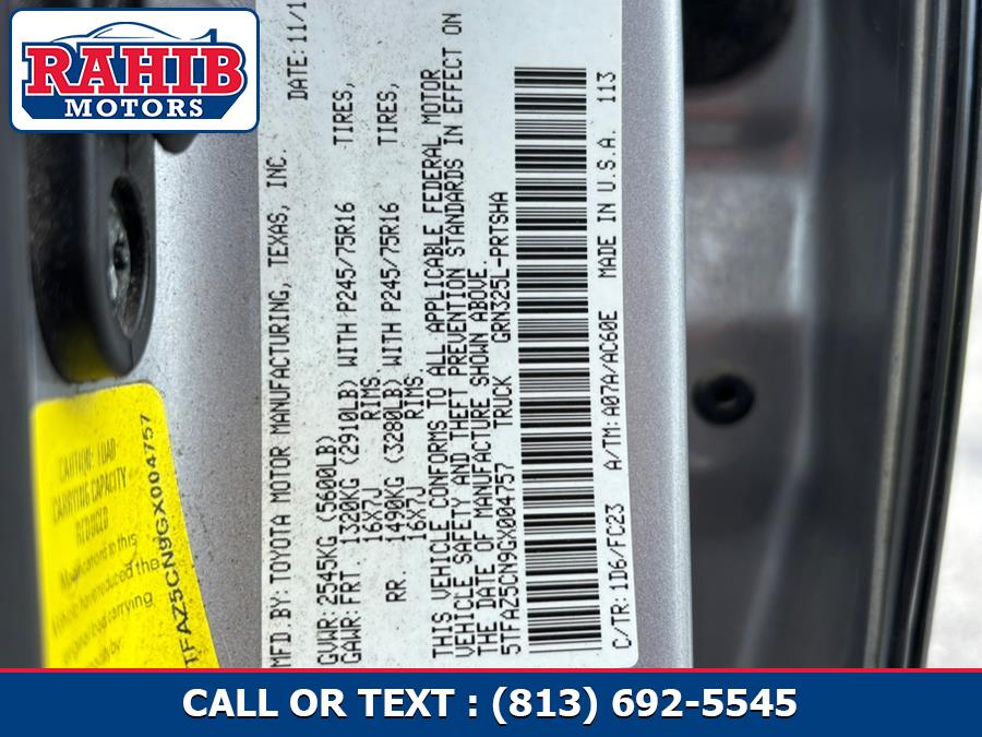 2016 Toyota Tacoma 2WD Double Cab V6 AT SR5 (Natl), available for sale in Orlando, Florida | Rahib inc. Orlando, Florida 2016 Toyota Tacoma 2WD Double Cab V6 AT SR5 (Natl), available for sale in Orlando, Florida | Rahib inc. Orlando, Florida