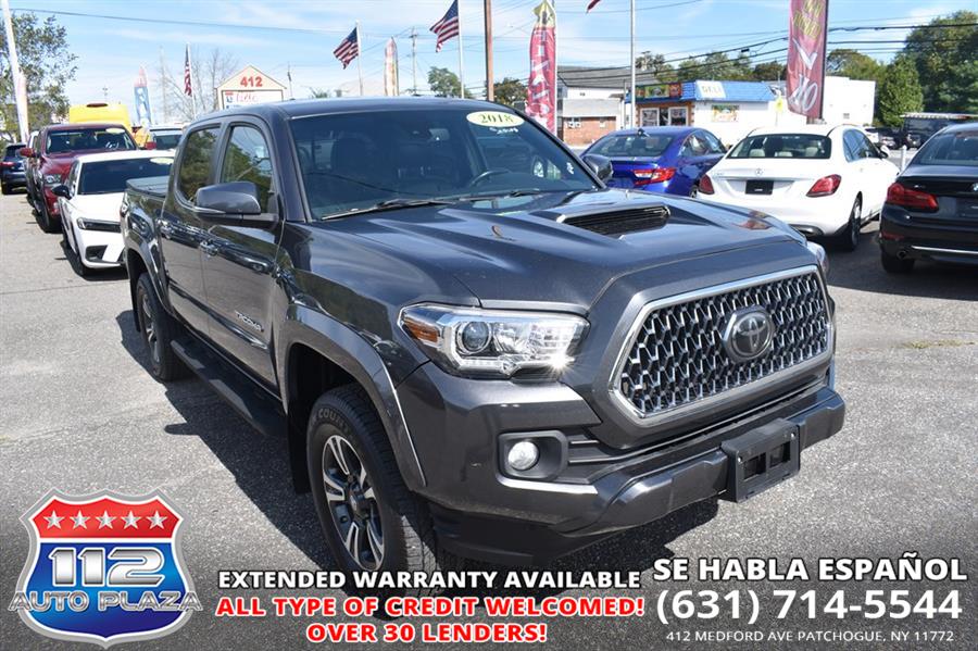 2018 Toyota Tacoma DOUBLE CAB, available for sale in Patchogue, New York | 112 Auto Plaza. Patchogue, New York 2018 Toyota Tacoma DOUBLE CAB, available for sale in Patchogue, New York | 112 Auto Plaza. Patchogue, New York